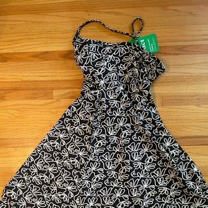 Pact Organic Fit & Flare Shorty Midi Dress